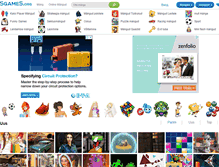 Tablet Screenshot of ee.sgames.org